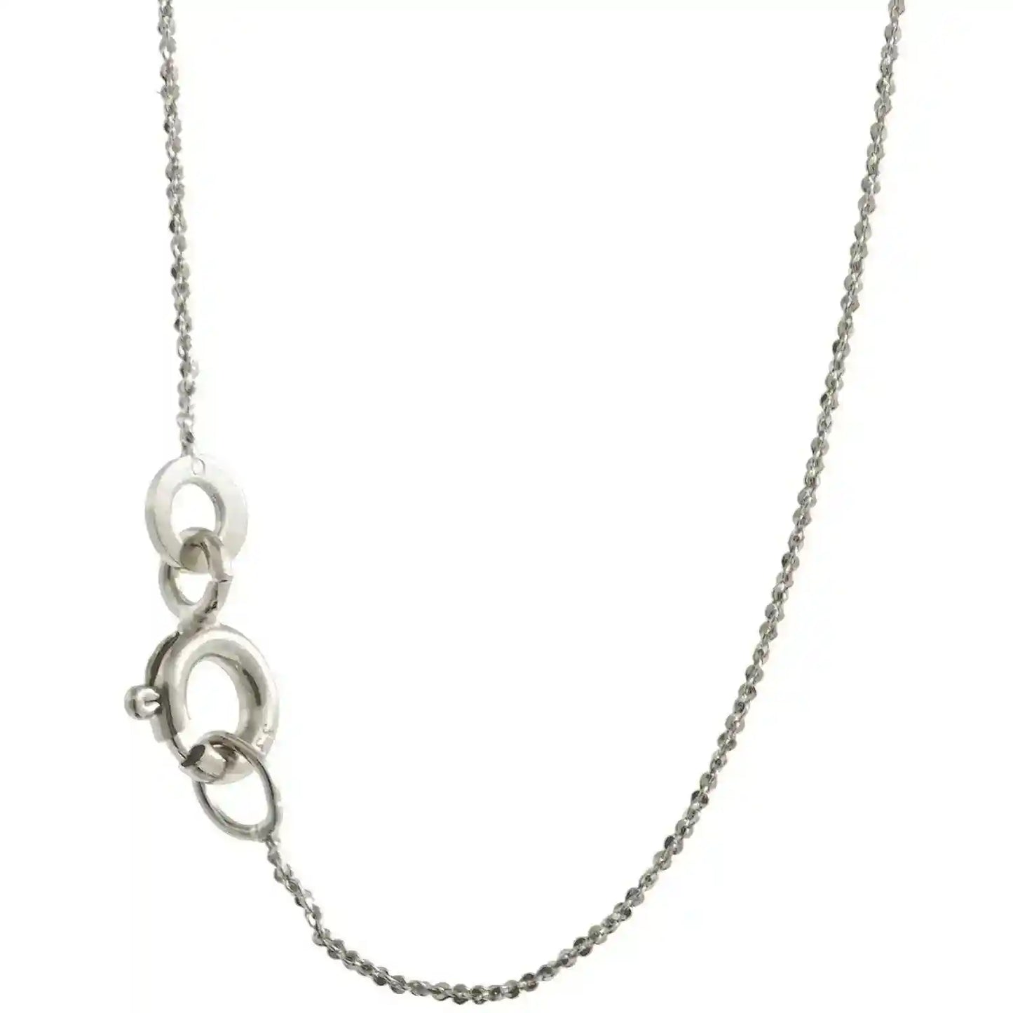Silberkette Criss-Cross Kette Länge 45cm - Breite 1,4mm - 925 Silber