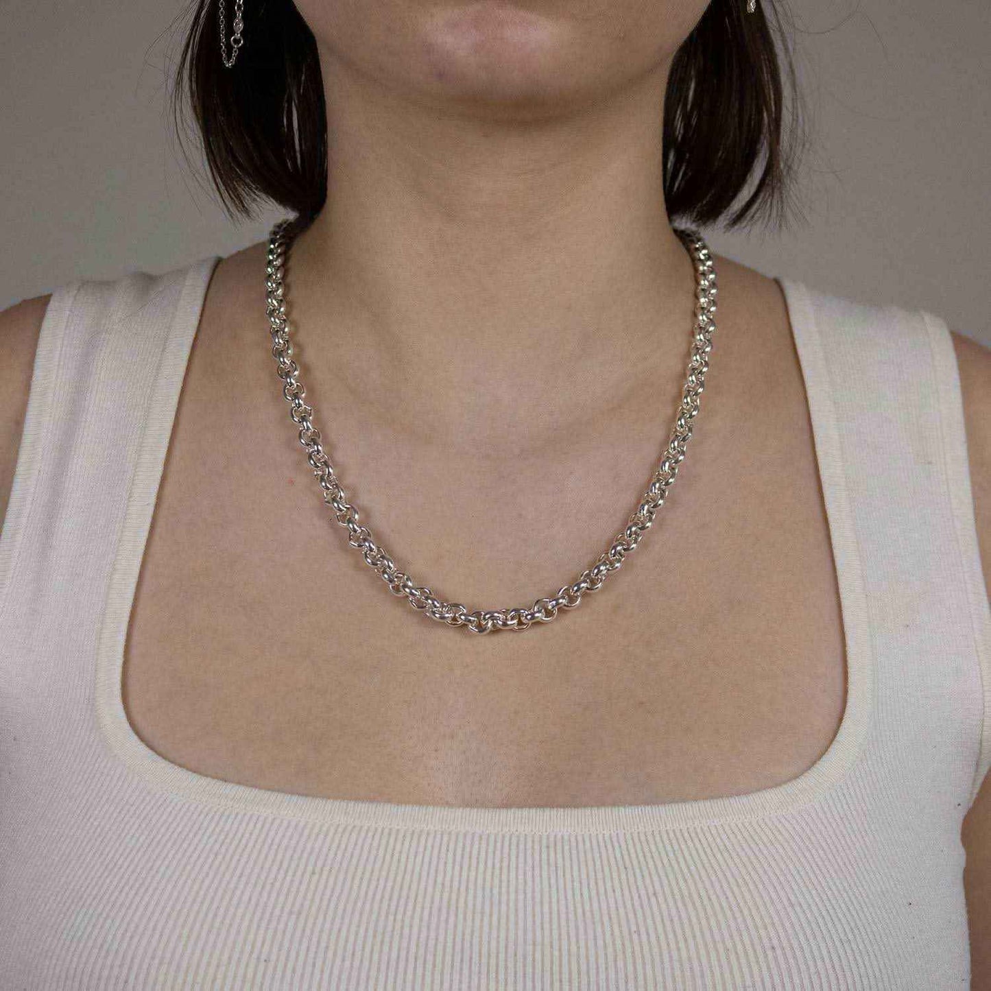 Silberkette Echt 925 Sterlingsilber Erbskette Silber Halskette - Damenkette und Herrenkette Made in Germany