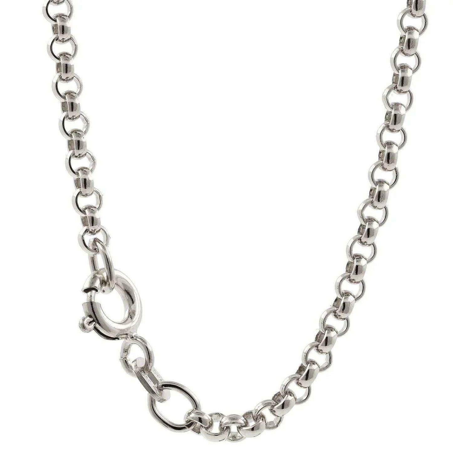 Silberkette Echt 925 Sterlingsilber Erbskette Silber Halskette - Damenkette und Herrenkette Made in Germany