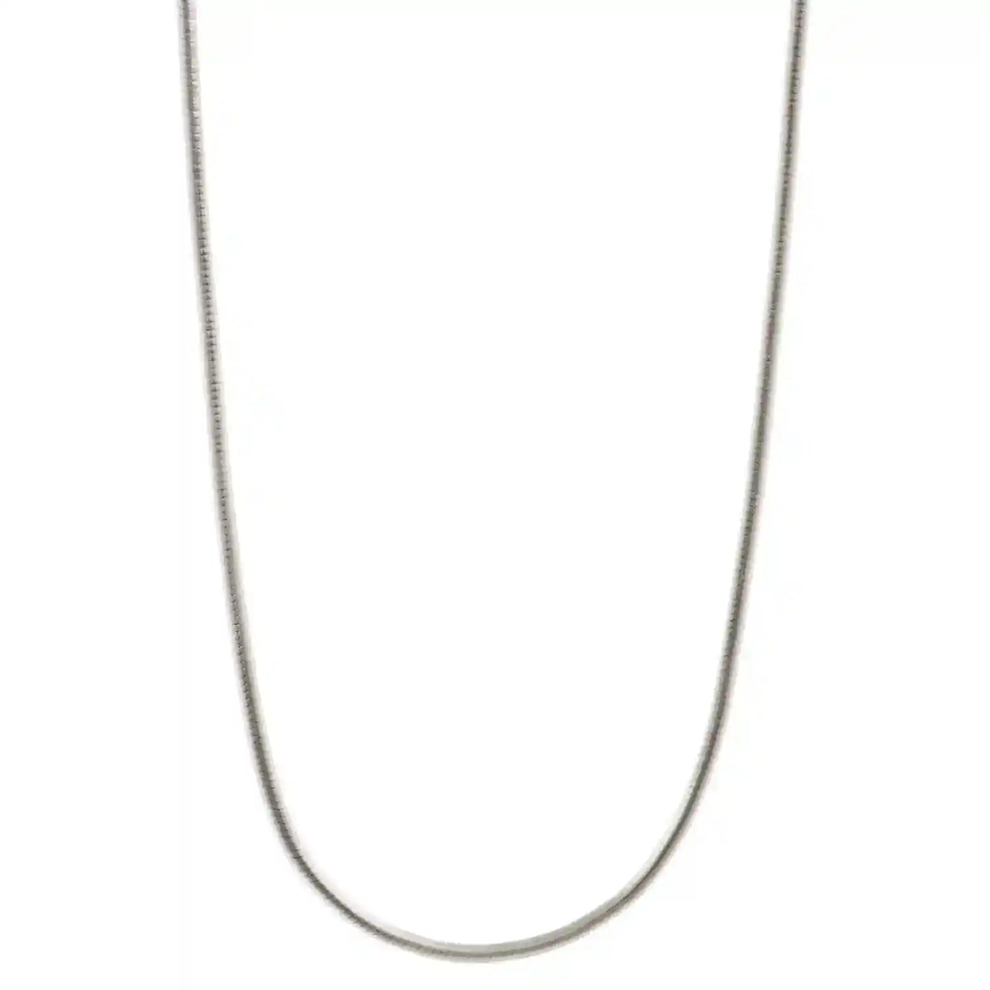 Silberkette Echt 925 Sterlingsilber Schlangenkette rund Silber Halskette - Damenkette Made in Germany - Firma Holzenplotz - Silberketten-Goldketten.de