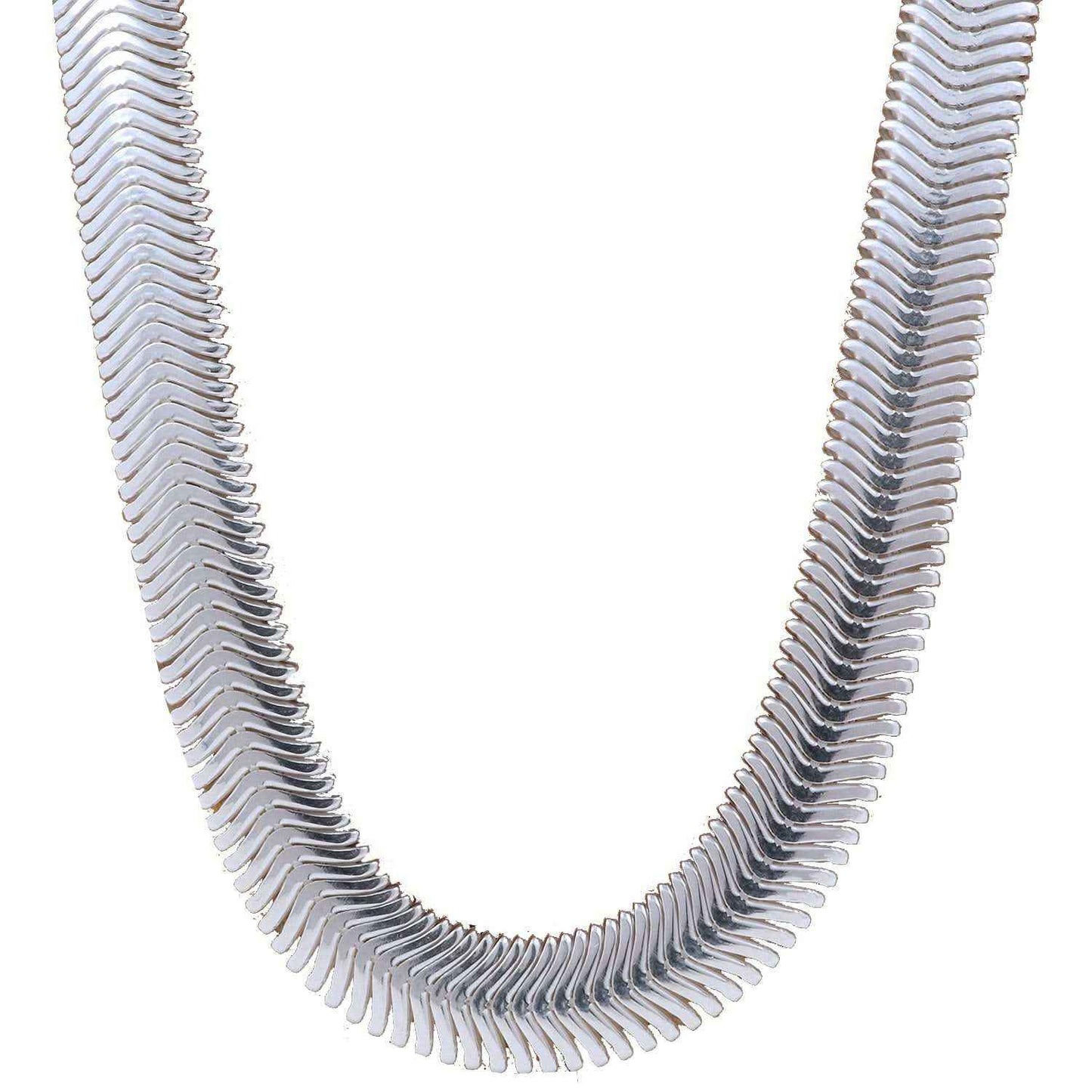 Silberkette Echt 925 Sterlingsilber Schlangenkette rund Silber Halskette - Damenkette Made in Germany - Firma Holzenplotz - Silberketten-Goldketten.de
