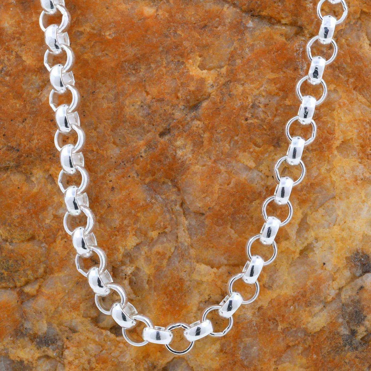 Silberkette Erbskette Breite 4,0mm - 925 Silber