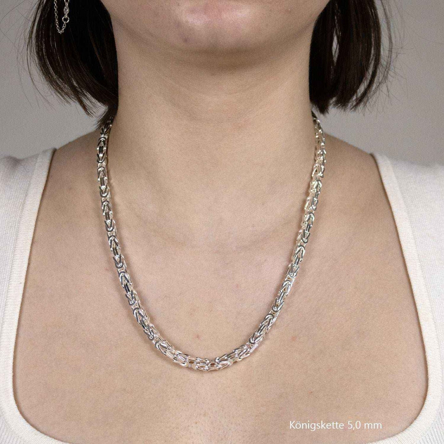 Silberkette Königskette Halsketten & Armketten echt 925 Sterlingsilber - Firma Holzenplotz - Silberketten-Goldketten.de