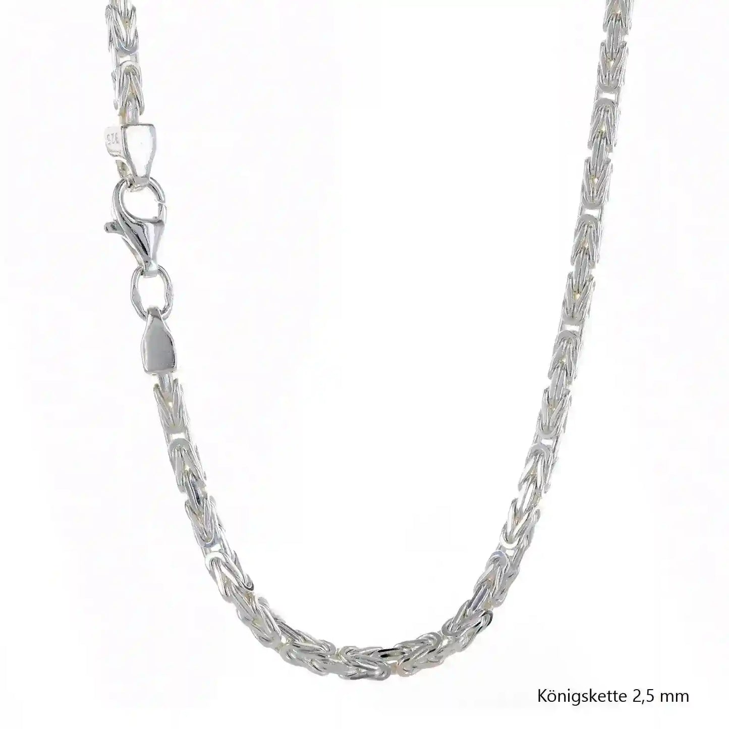Silberkette Königskette Halsketten & Armketten echt 925 Sterlingsilber - Firma Holzenplotz - Silberketten-Goldketten.de