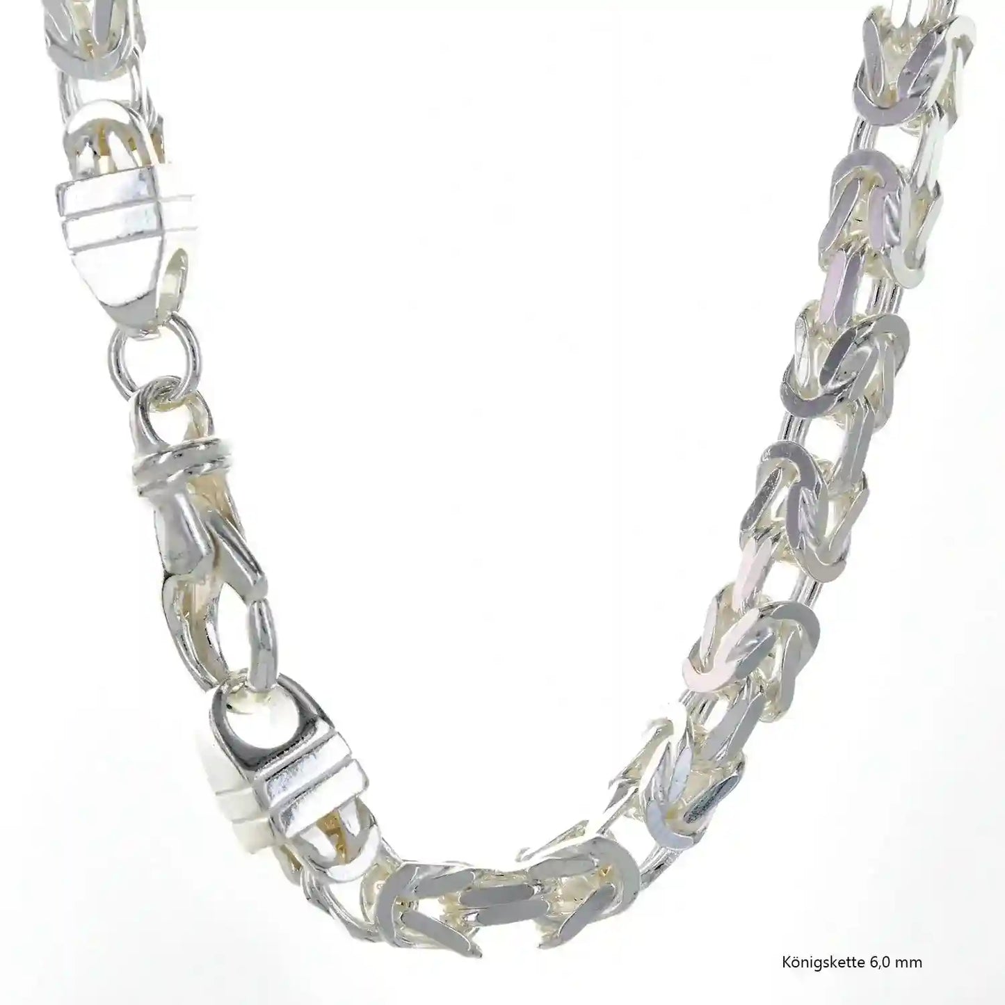 Silberkette Königskette Halsketten & Armketten echt 925 Sterlingsilber - Firma Holzenplotz - Silberketten-Goldketten.de