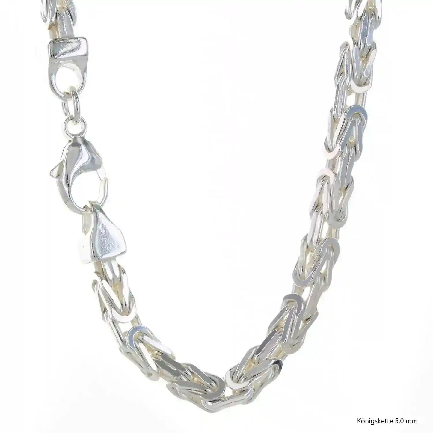 Silberkette Königskette Halsketten & Armketten echt 925 Sterlingsilber - Firma Holzenplotz - Silberketten-Goldketten.de