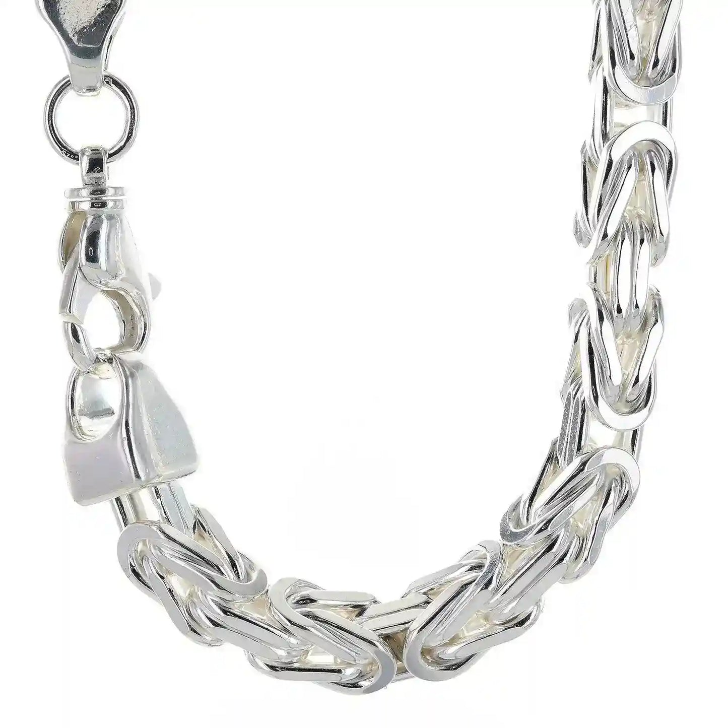 Silberkette Königskette Halsketten & Armketten echt 925 Sterlingsilber - Firma Holzenplotz - Silberketten-Goldketten.de