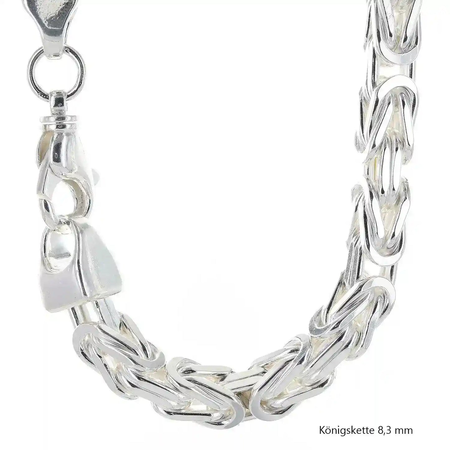 Silberkette Königskette Halsketten & Armketten echt 925 Sterlingsilber - Firma Holzenplotz - Silberketten-Goldketten.de