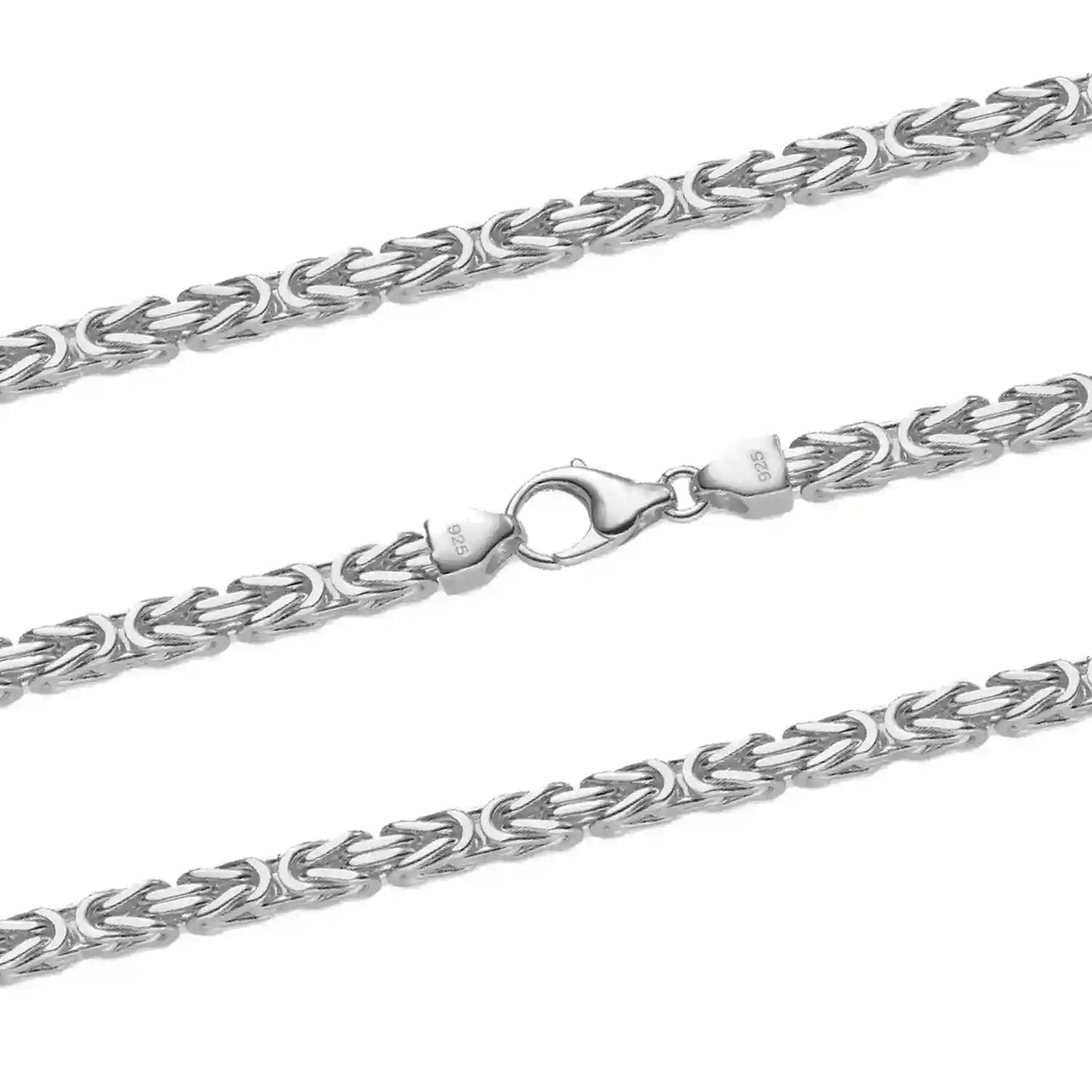 Silberkette Königskette Halsketten & Armketten echt 925 Sterlingsilber - Firma Holzenplotz - Silberketten-Goldketten.de