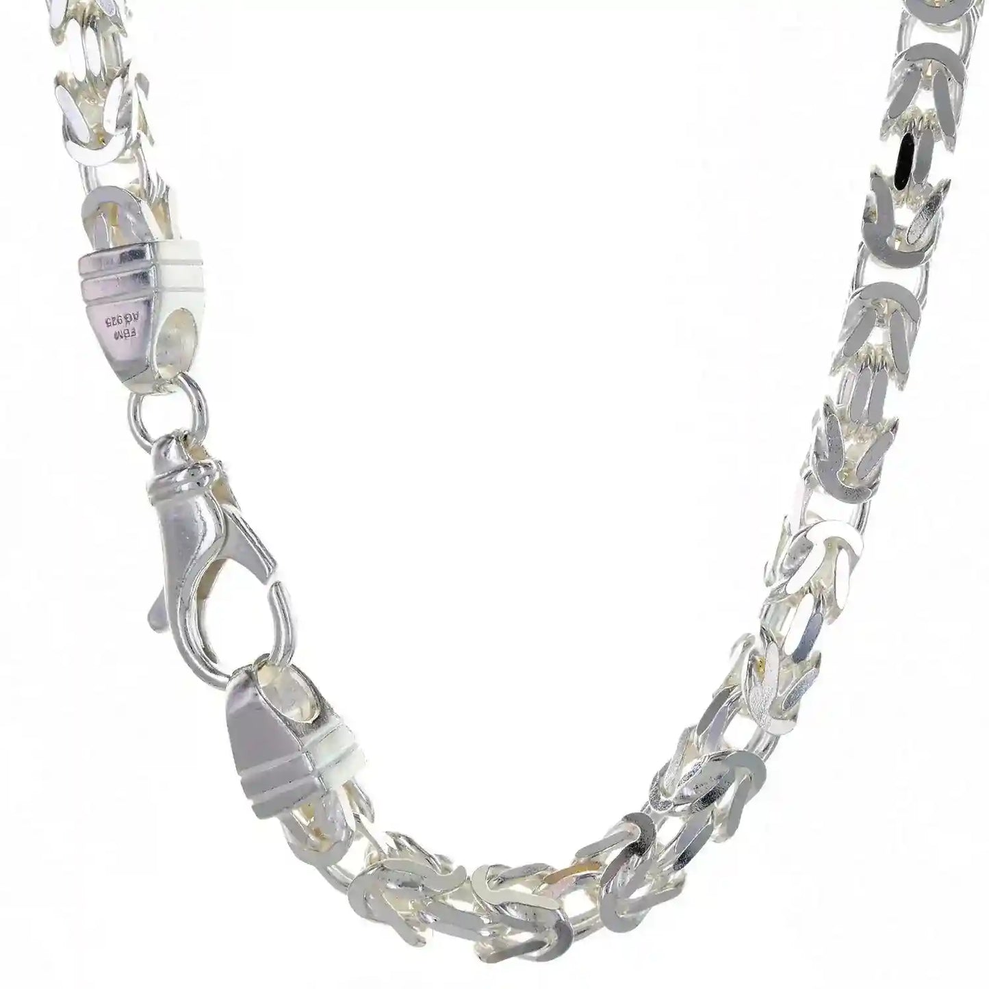 Silberkette Königskette Halsketten & Armketten echt 925 Sterlingsilber - Firma Holzenplotz - Silberketten-Goldketten.de