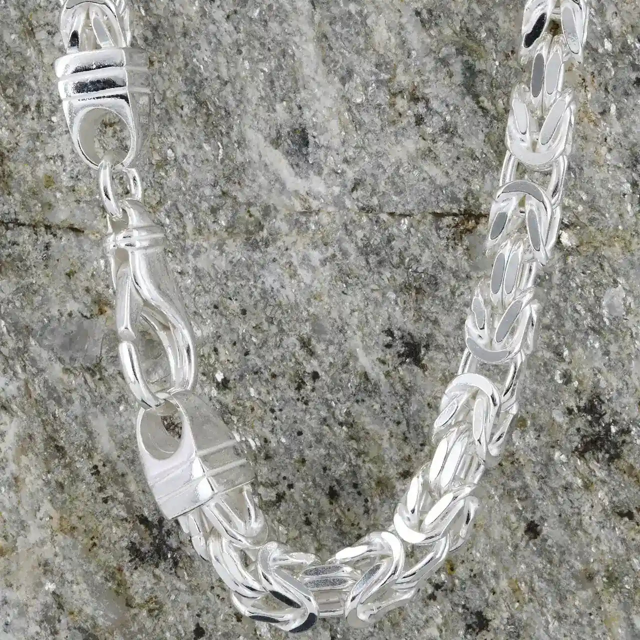 Silberkette Königskette Halsketten & Armketten echt 925 Sterlingsilber - Firma Holzenplotz - Silberketten-Goldketten.de