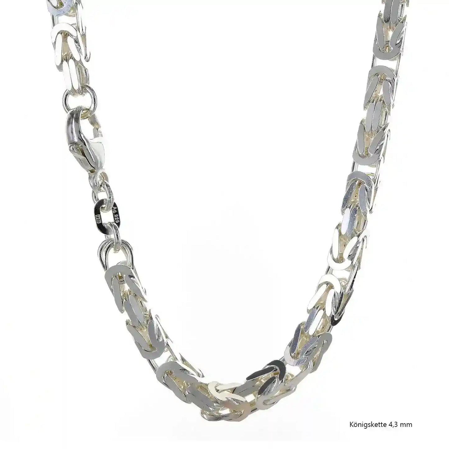 Silberkette Königskette Halsketten & Armketten echt 925 Sterlingsilber - Firma Holzenplotz - Silberketten-Goldketten.de