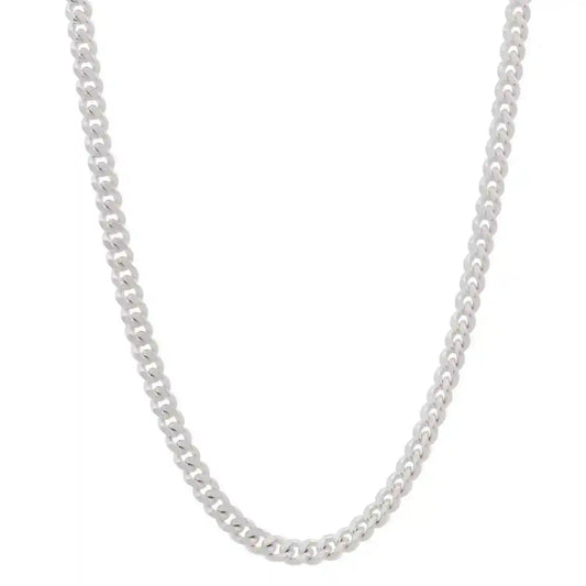 Silberkette Panzerkette Halskette Breite 1,7 mm echt massiv 925 Silber