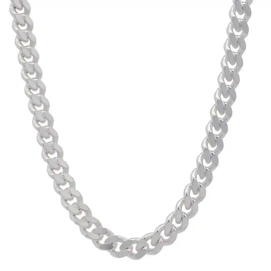 Silberkette Panzerkette Halskette Breite 3,3 mm echt massiv 925 Silber