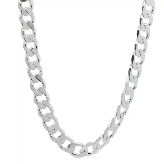 Silberkette Panzerkette Halskette Breite 5,0 mm echt massiv 925 Silber