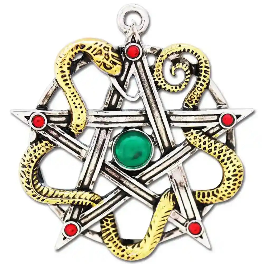 Sulis Minerva Mythische Kelten  Knoten Pentagramm Schmuck Anhänger Amulette