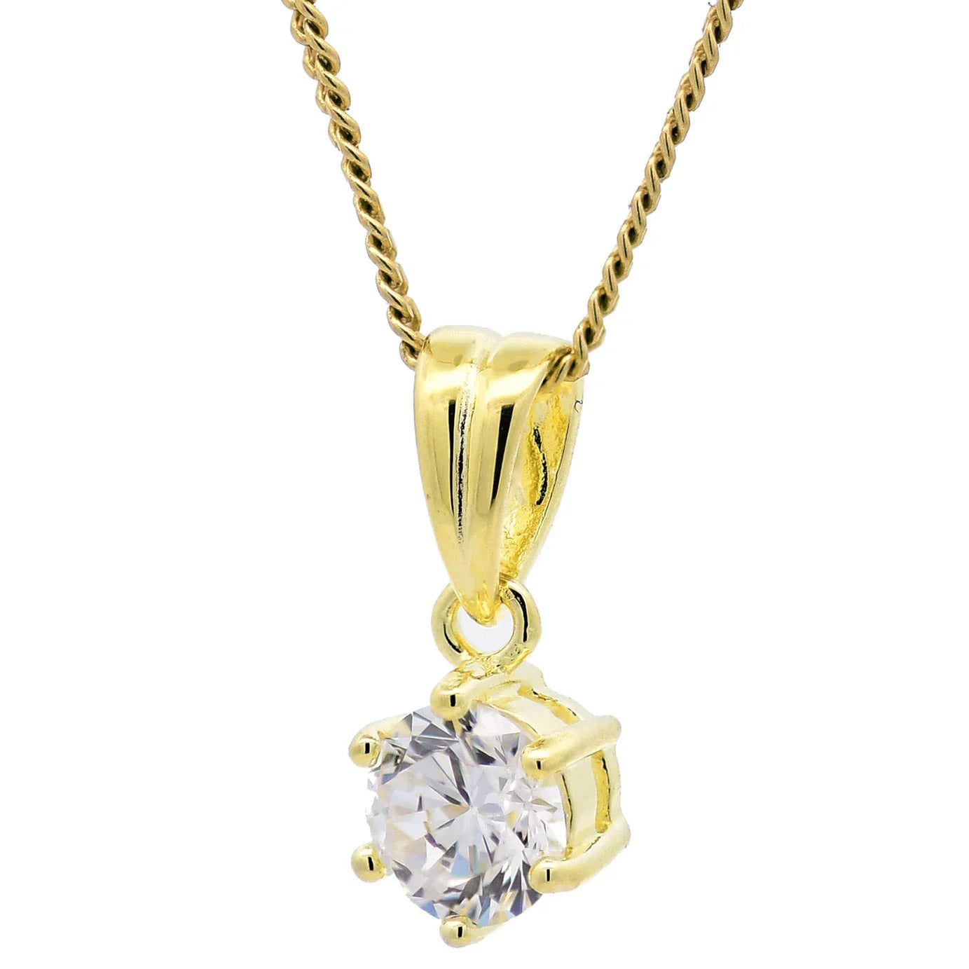 Anhänger mit Zirkonia aus Gold