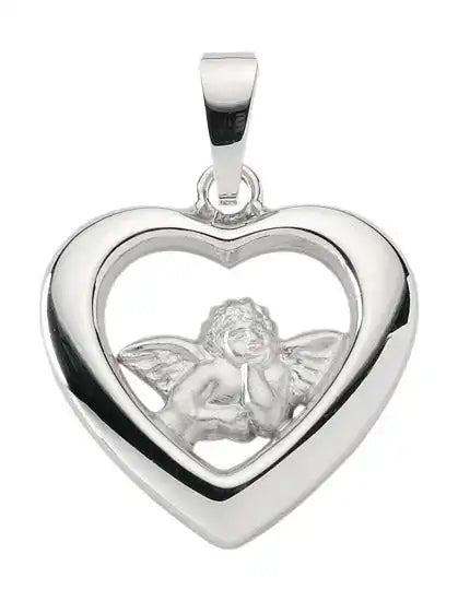 Herz Anhänger aus Silber - Firma Holzenplotz - Silberketten-Goldketten.de 