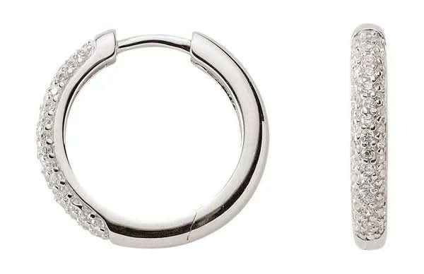 Creolen aus Silber - Firma Holzenplotz - Silberketten-Goldketten.de 