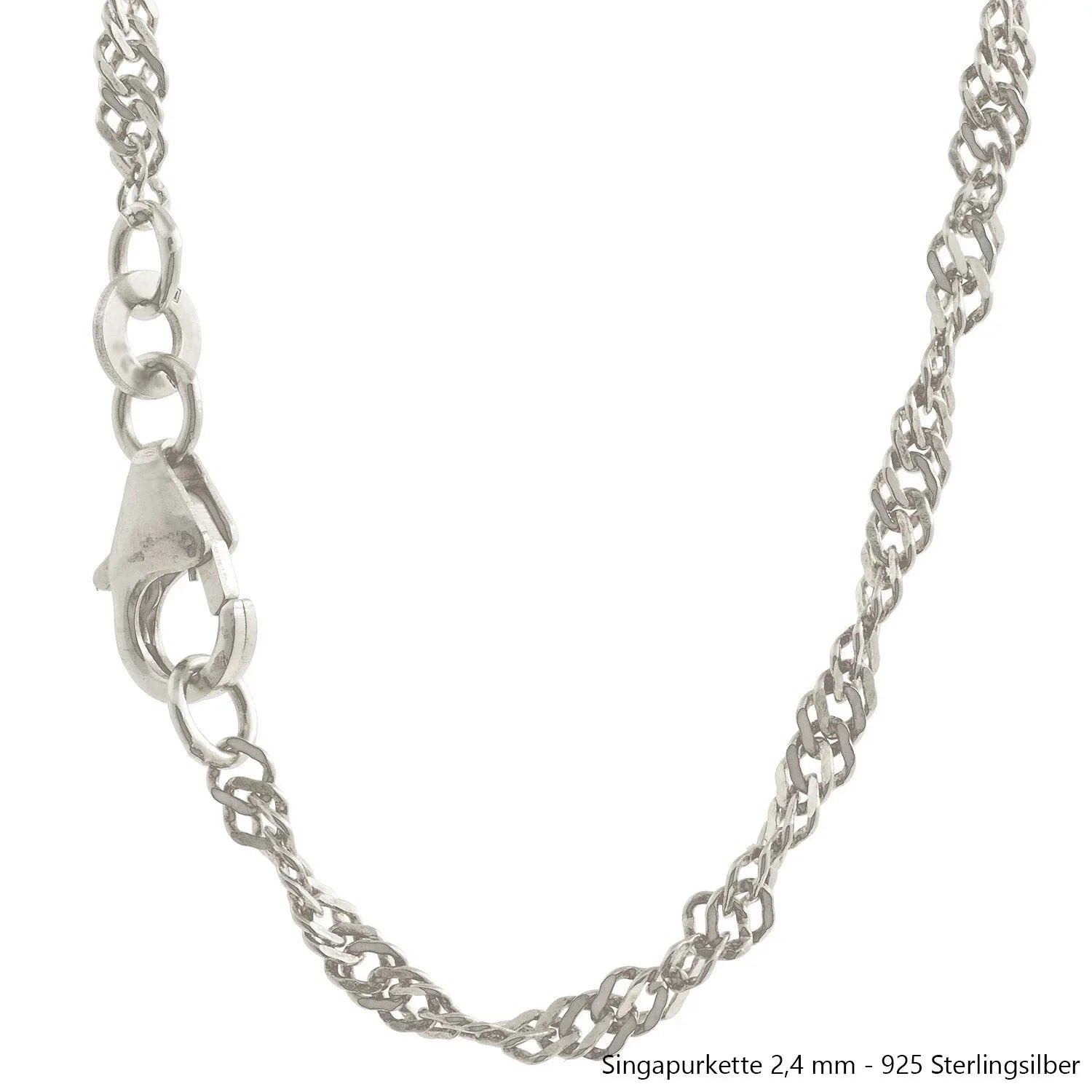 Singapurketten aus Silber - Firma Holzenplotz - Silberketten-Goldketten.de 
