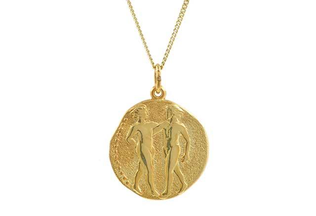 Sternzeichen Anhänger aus Gold - Firma Holzenplotz - Silberketten-Goldketten.de 