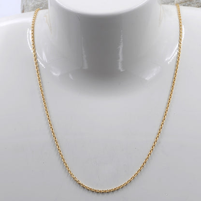 Ankerkette rund Halskette  750 - 18 Karat Gold Auswahl