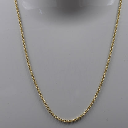 Ankerkette rund Halskette  585 - 14 Karat Gold Auswahl