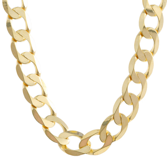 Goldkette Panzerkette Breite 5,0mm - 585-14 Karat Gold