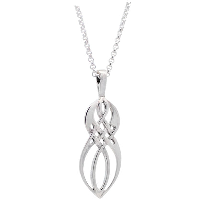 Keltische Harmonie Schmuck 925er Silber mit Ankerkette