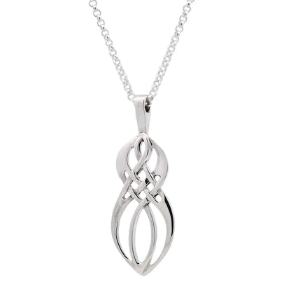 Keltische Harmonie Schmuck 925er Silber mit Ankerkette