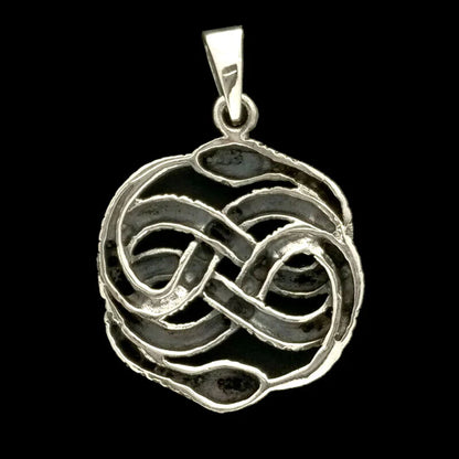 Auryn Aurin zwei Schlangen Anhänger Schmuck 925er Silber neverending story Atreyu Fuchur Bastian Balthaser Buchs