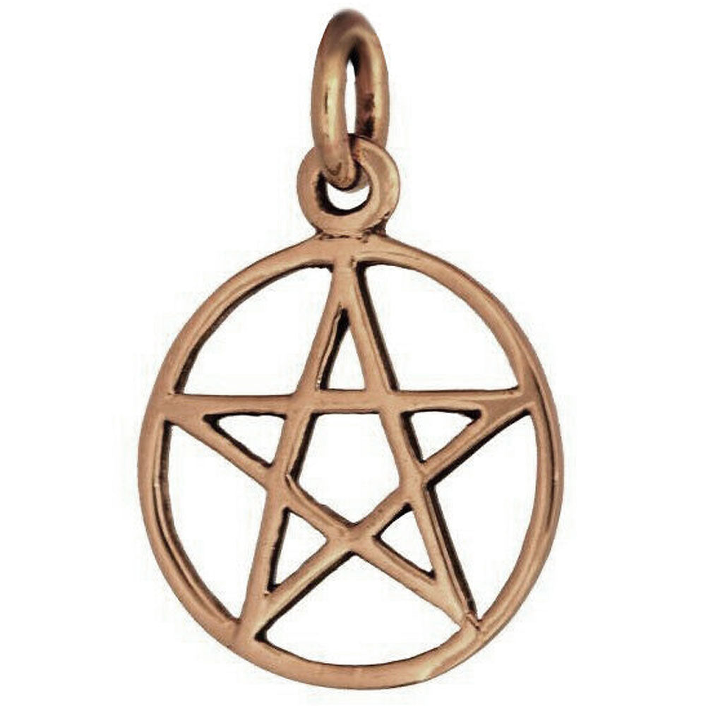 Bronzeanhänger Pentagramm Penarddun - 18mm Durchmesser
