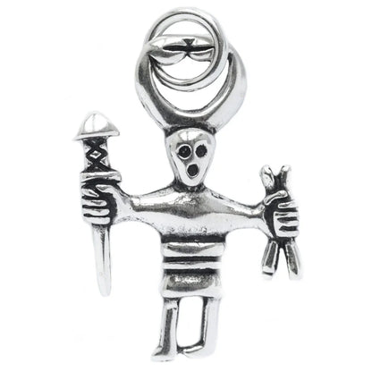 Odin-Amulett Schmuck Anhänger 925er Silber 35x23mm