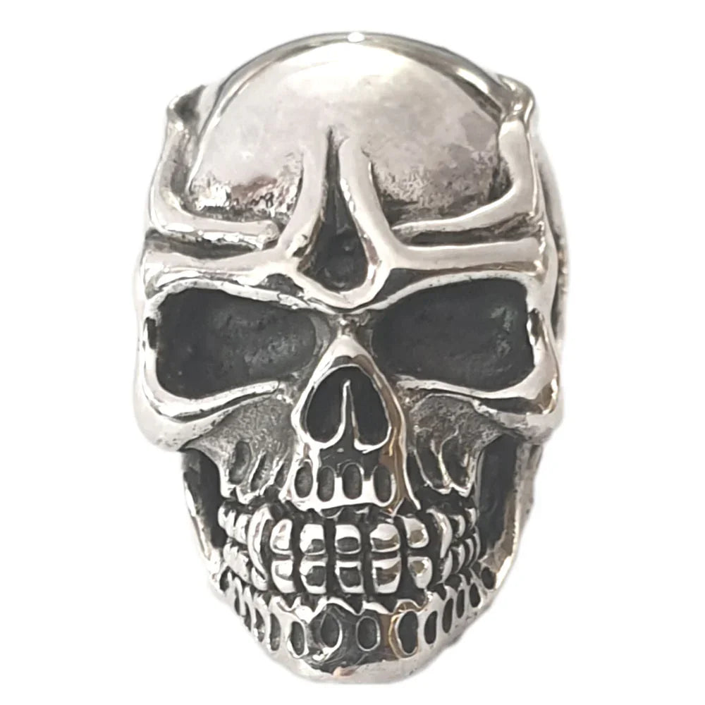 Schädel Skull Schmuck Anhänger 925er Silber 13 x 13 x 20 mm