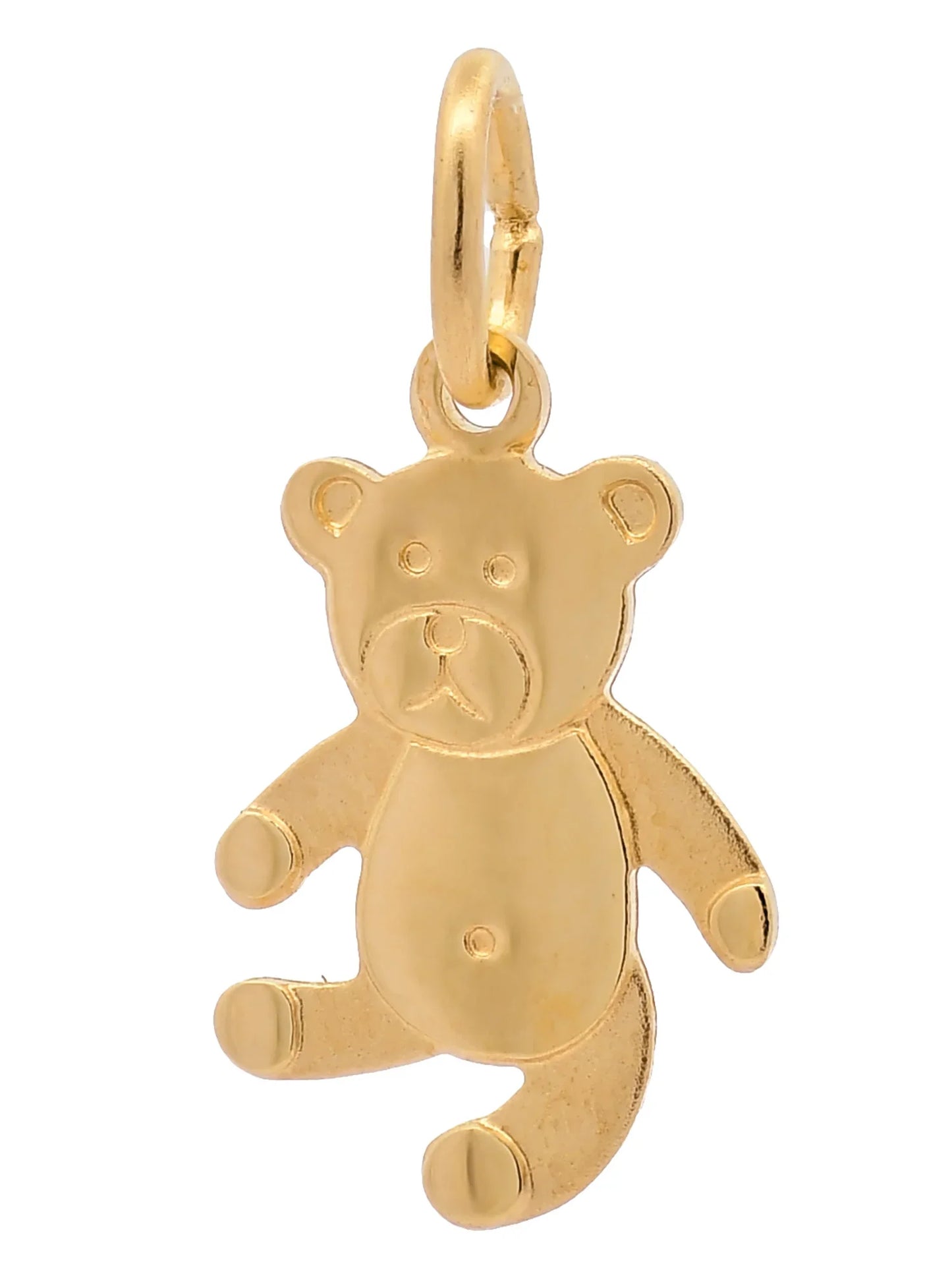 Gold Anhänger Bär  mit Goldkette massiv 333 - 8 Karat Gold