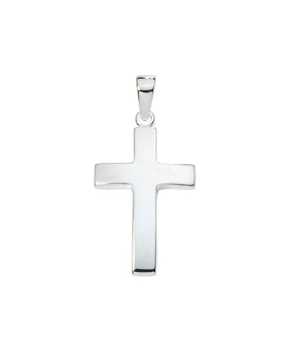 Anhänger Kreuz aus Silber Kettenanhänger aus massiv 925 Sterlingsilber