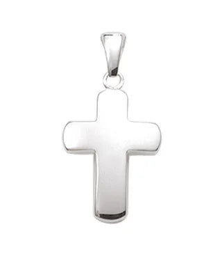 Anhänger Kreuz aus Silber Kettenanhänger aus massiv 925 Sterlingsilber