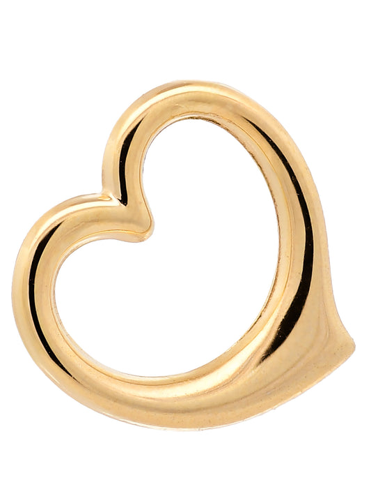 Kettenanhänger Gold Anhänger Swingheart massiv 585 - 14 Karat Gold