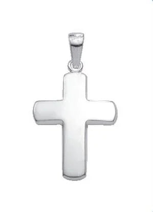 Anhänger Kreuz aus Silber Kettenanhänger aus massiv 925 Sterlingsilber