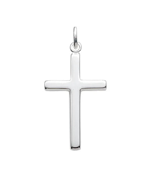 Anhänger Kreuz aus Silber Kettenanhänger aus massiv 925 Sterlingsilber