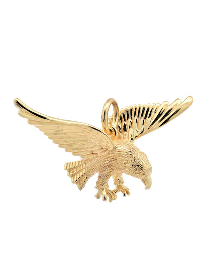 Kettenanhänger Gold Anhänger Adler  massiv 333 - 8 Karat Gold