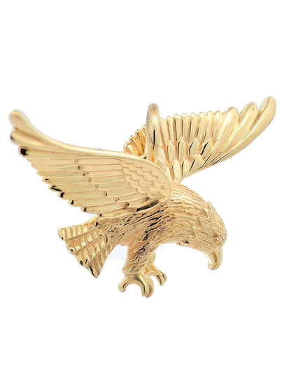 Kettenanhänger Gold Anhänger Adler  massiv 333 - 8 Karat Gold
