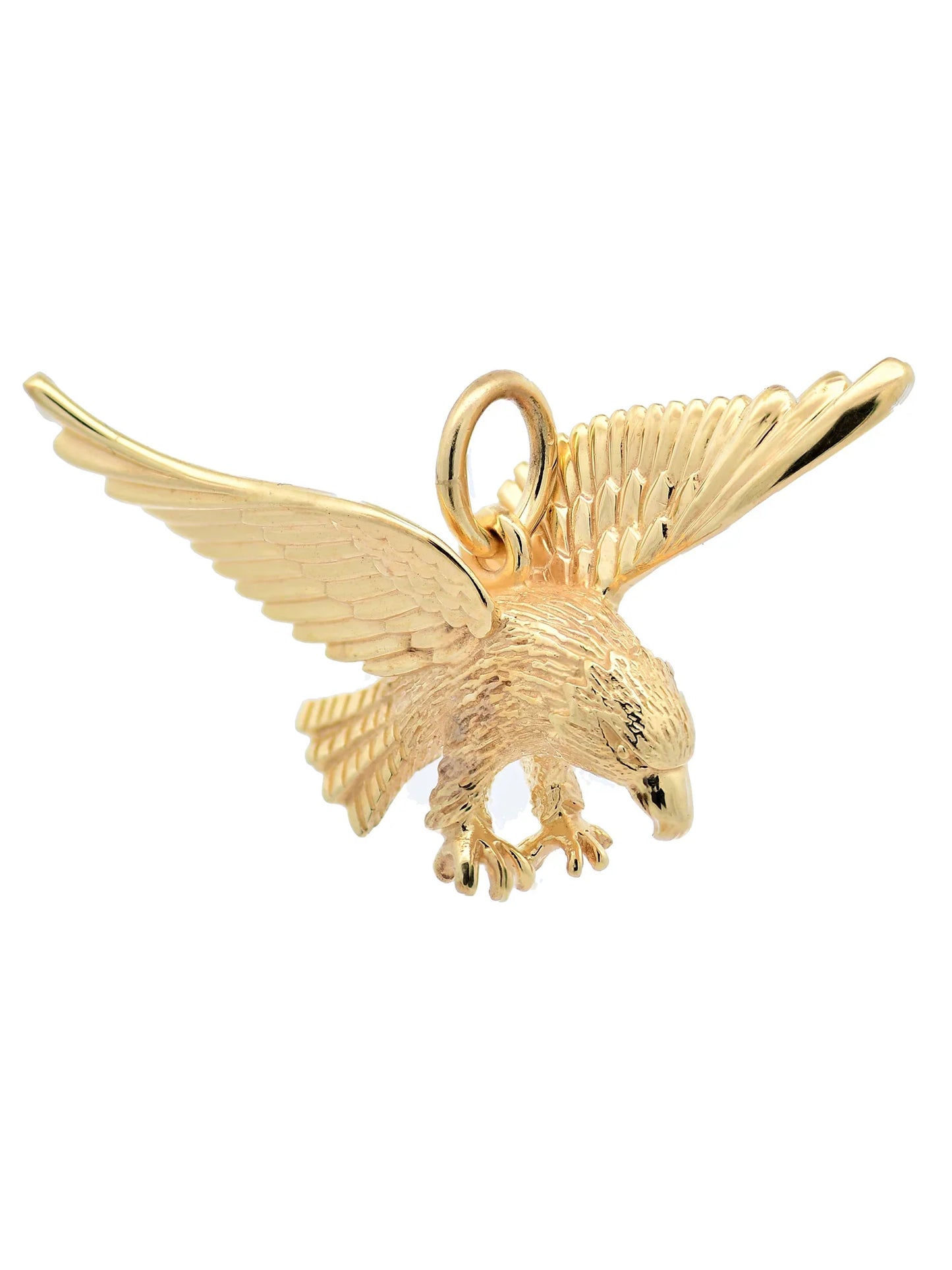 Kettenanhänger Gold Anhänger Adler  massiv 333 - 8 Karat Gold