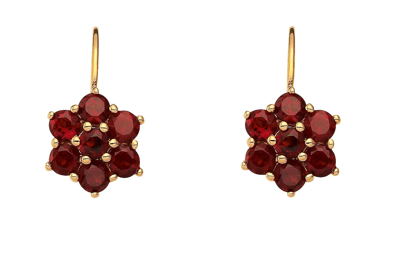 Boutons  Granat 333 Gelbgold