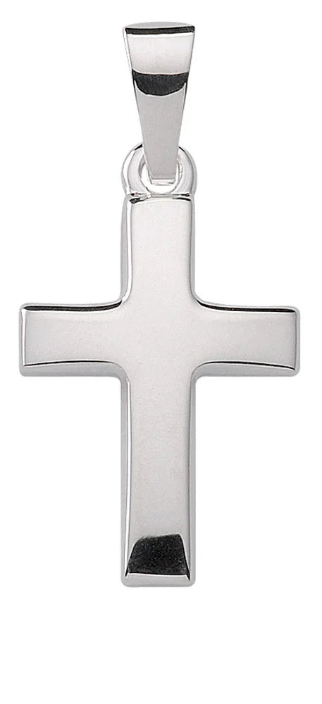 Anhänger Kreuz aus Silber Kettenanhänger aus massiv 925 Sterlingsilber