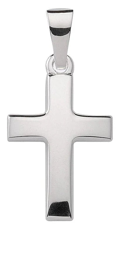 Anhänger Kreuz  925 Silber rhodiniert