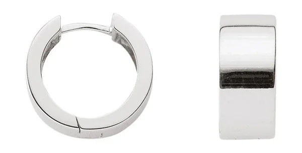 Creolen   925 Silber rhodiniert