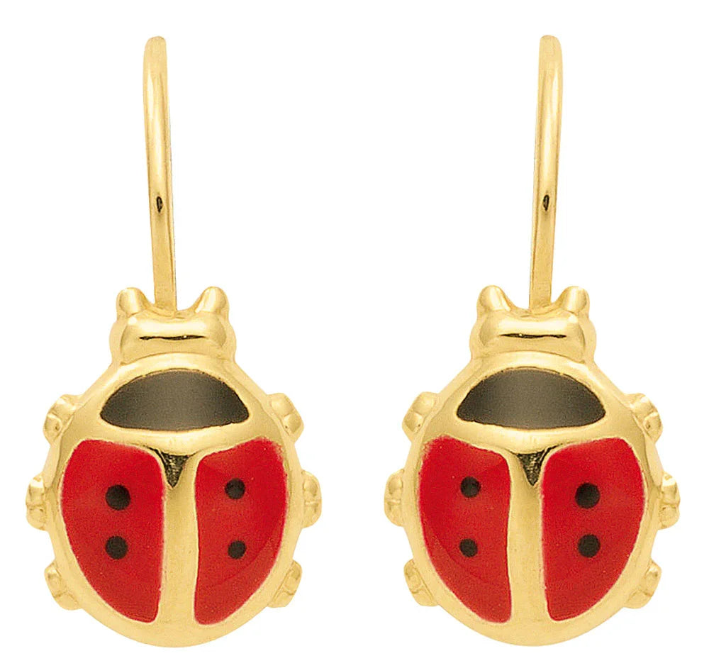 Boutons Marienkäfer  333 Gelbgold