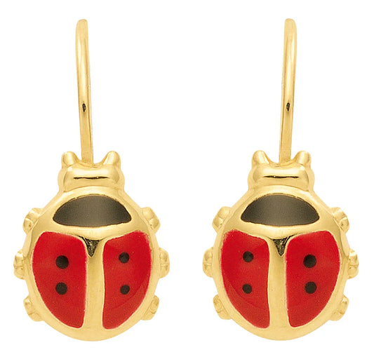Boutons Marienkäfer  333 Gelbgold