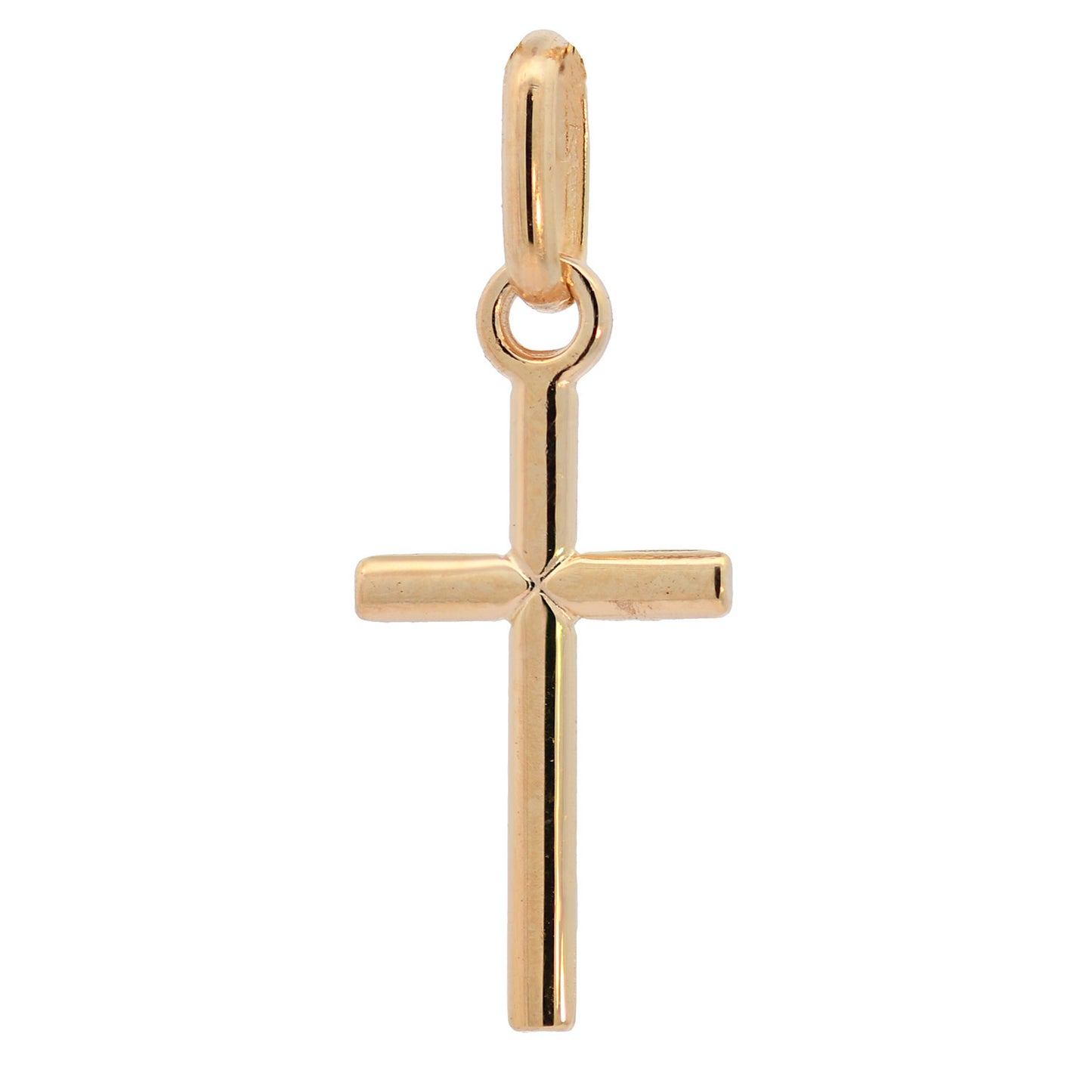 Goldkette Anhänger Kreuz mit Halskette 1,1 mm massiv 333 -8 Karat Gold